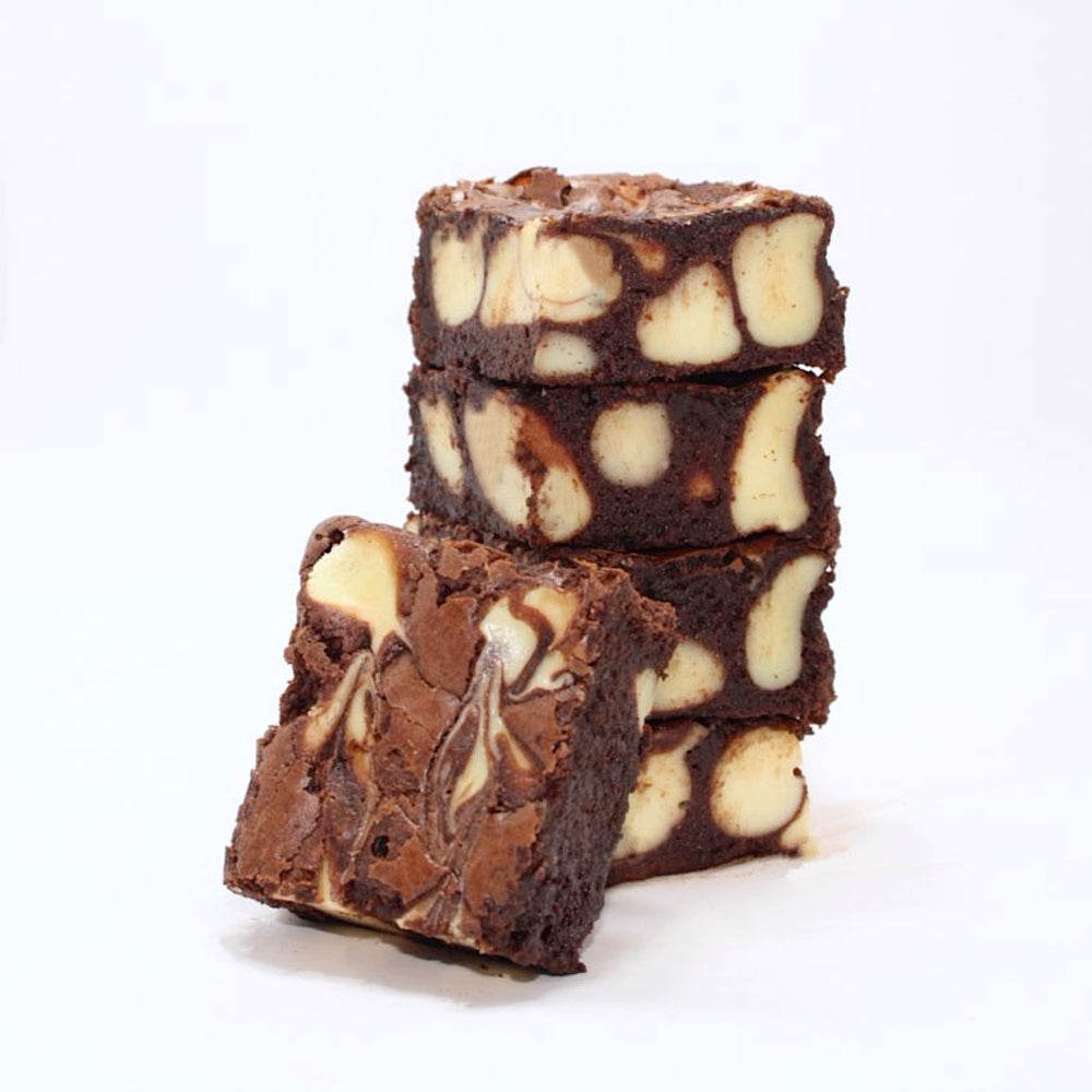 Cream Cheese Droplet Brownies: Pure Decadent Chocolate Paradise - Marownie