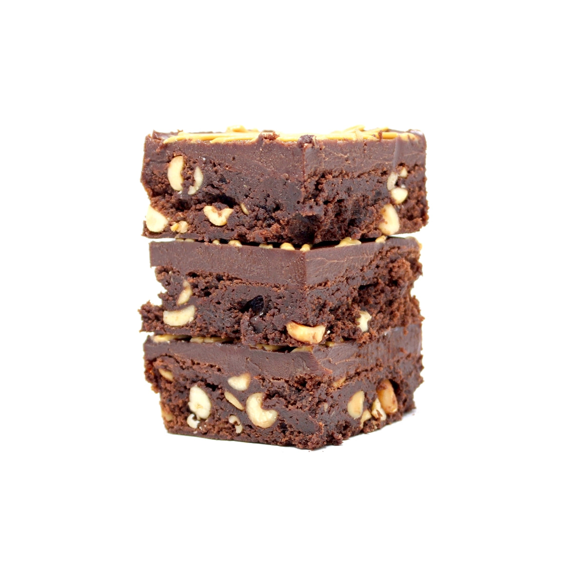 Peanut butter swirl brownies-3