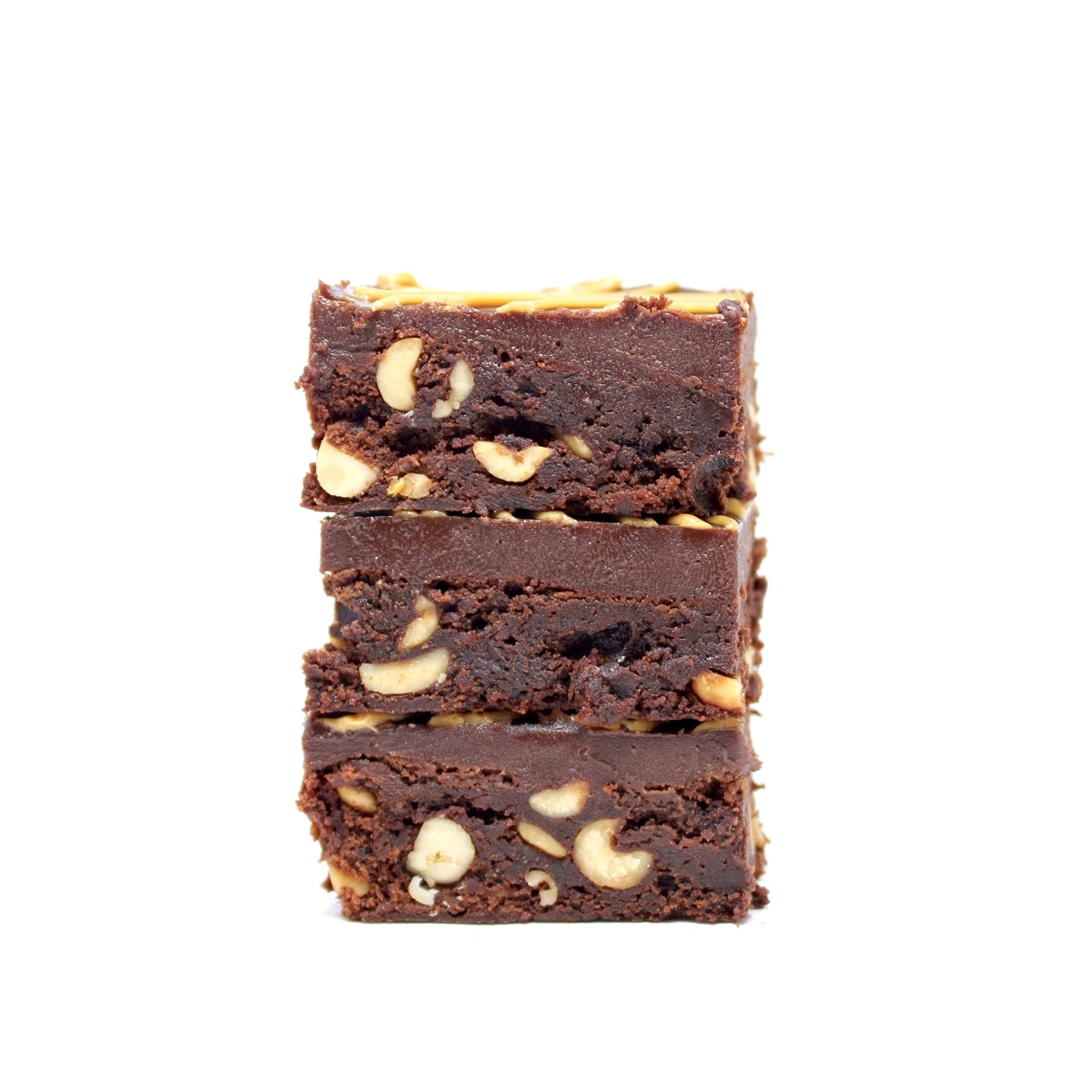Peanut butter swirl brownies-2