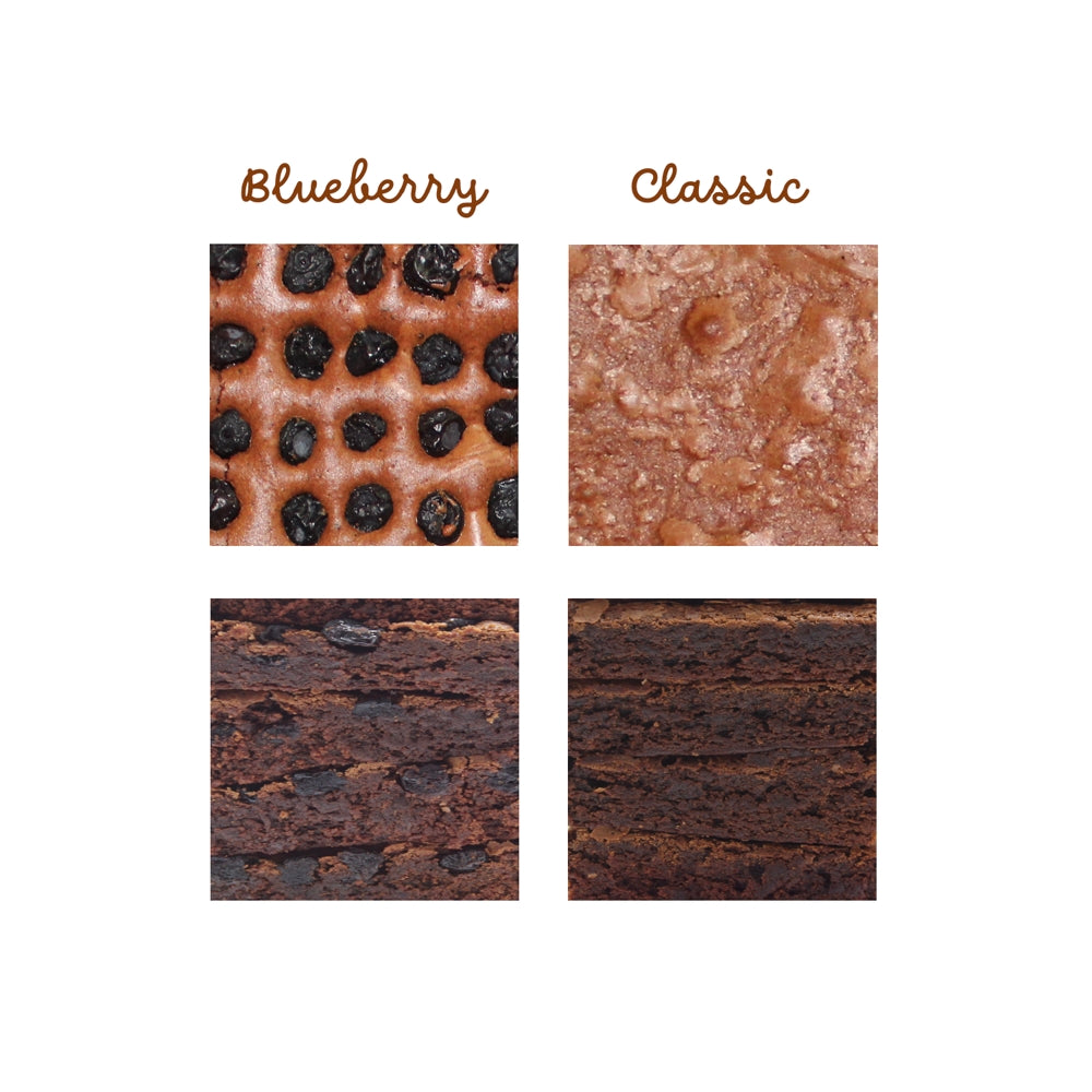 Assorted Chocolate Brownies Blueberries & Classic Real Good-2
