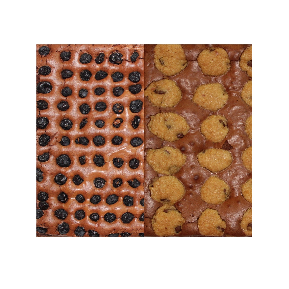 Assorted Chocolate Brownies Blueberries & Cookies Fresh Baked-1