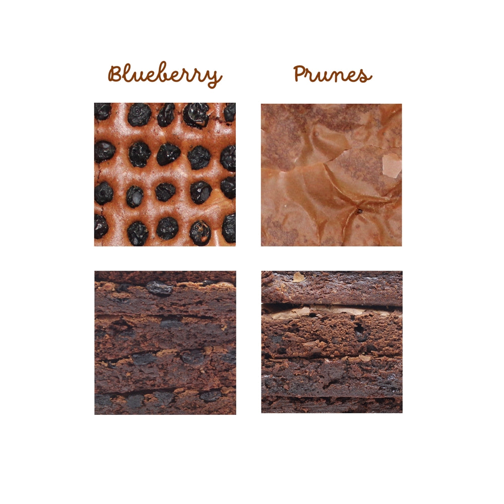 Assorted Chocolate Brownies Blueberries & Raisins Sweet Bites-2