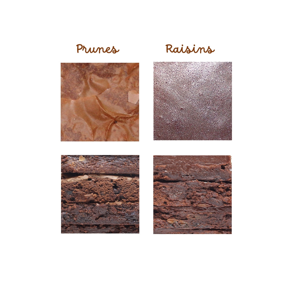 Assorted Chocolate Brownies Prunes & Raisins: Sweet Chews-2