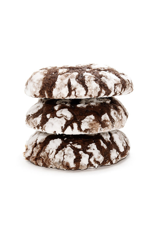Walnut & Cranberry Brownie Cookies  - Rich Dark Chocolate Treats