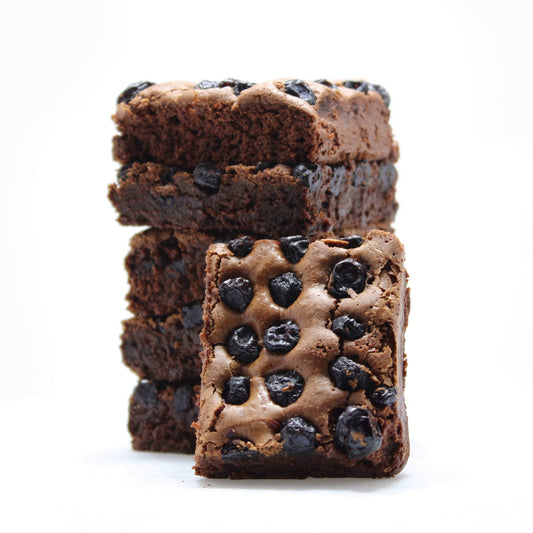Blueberry chocolate brownie-1