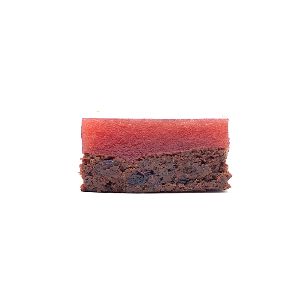 Brownie with cranberry marmalade_3