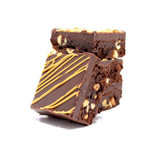 Peanut butter swirl brownies-1