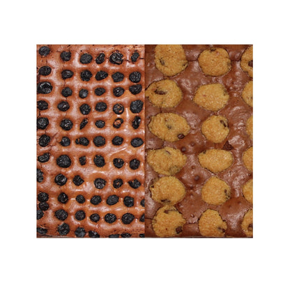 Assorted Chocolate Brownies Blueberries & Cookies Fresh Baked-1
