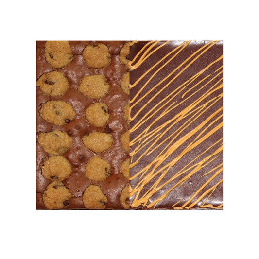 Assorted Chocolate Brownies Cookies & Peanut Butter Swirl-1