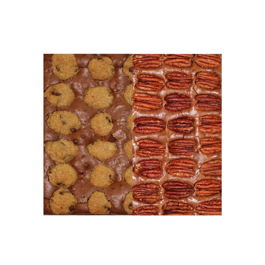 Assorted Chocolate Brownies Cookies & Pecans: Sweet Crunch-1
