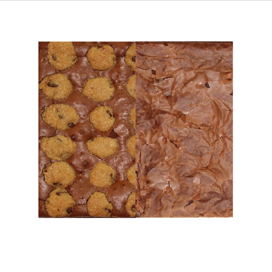 Assorted Chocolate Brownies Cookies & Prunes: Sweet and Chewy-1